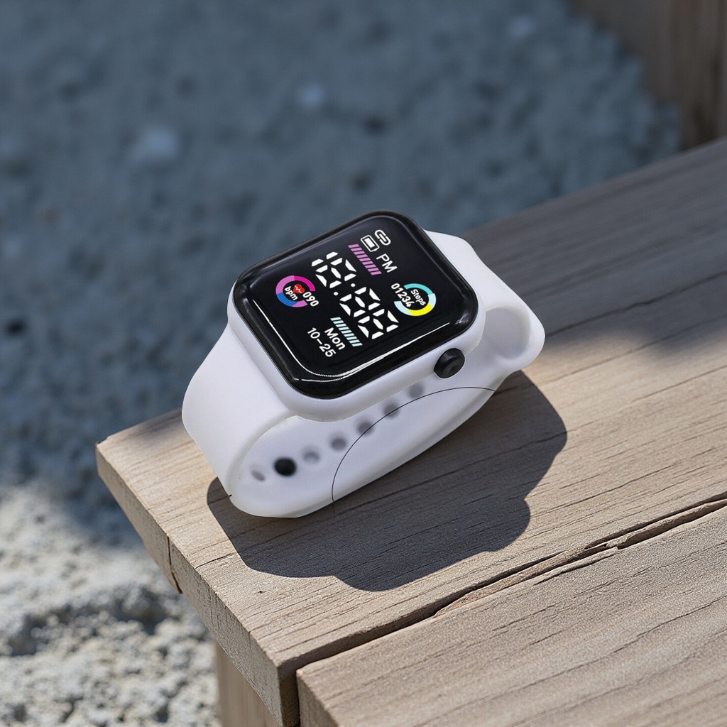 电子表/儿童玩具/手表儿童夏季卡通/玩具/闹钟电子白底实物图