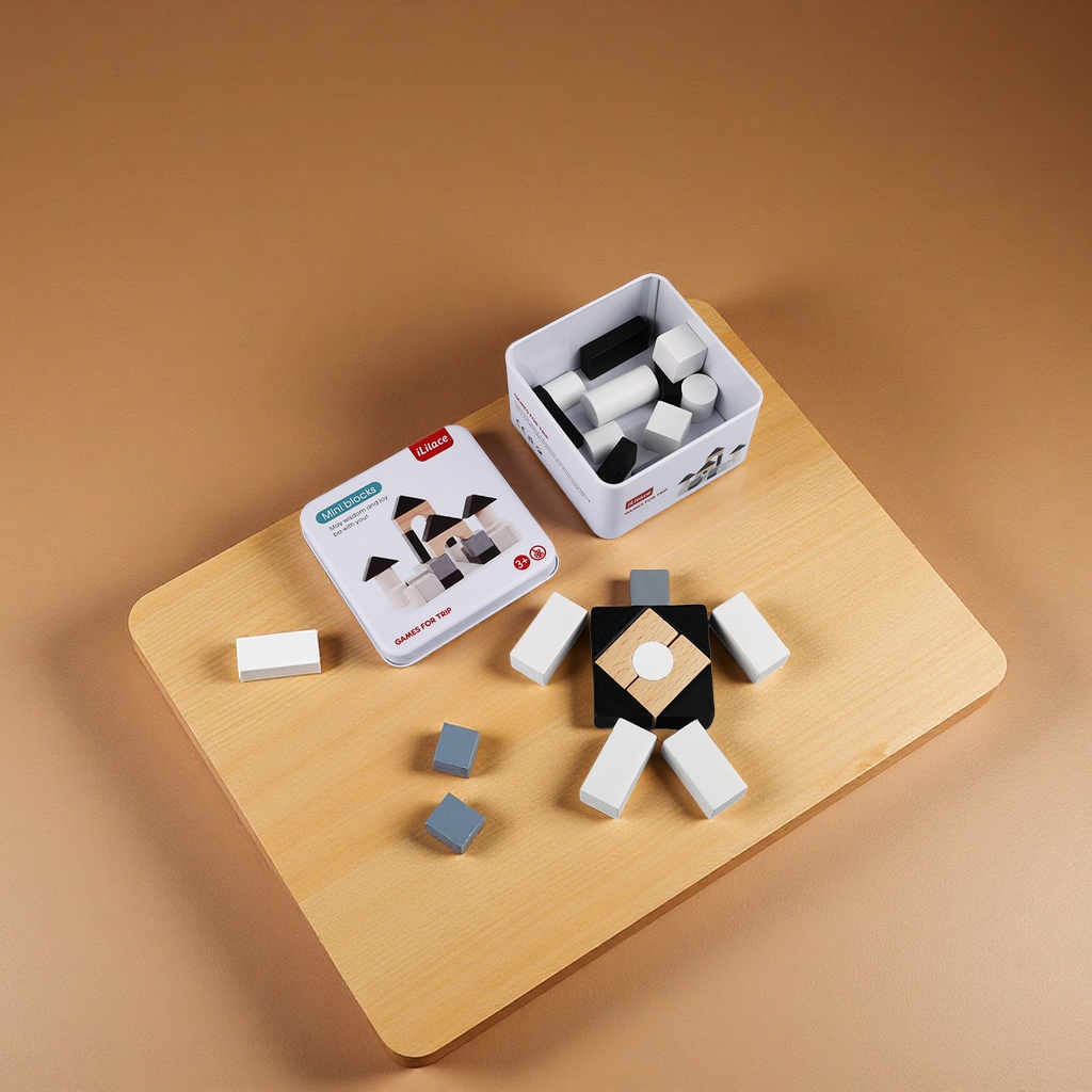 玩具/小方块/我的世界/鋼鐵俠/木制火车产品图