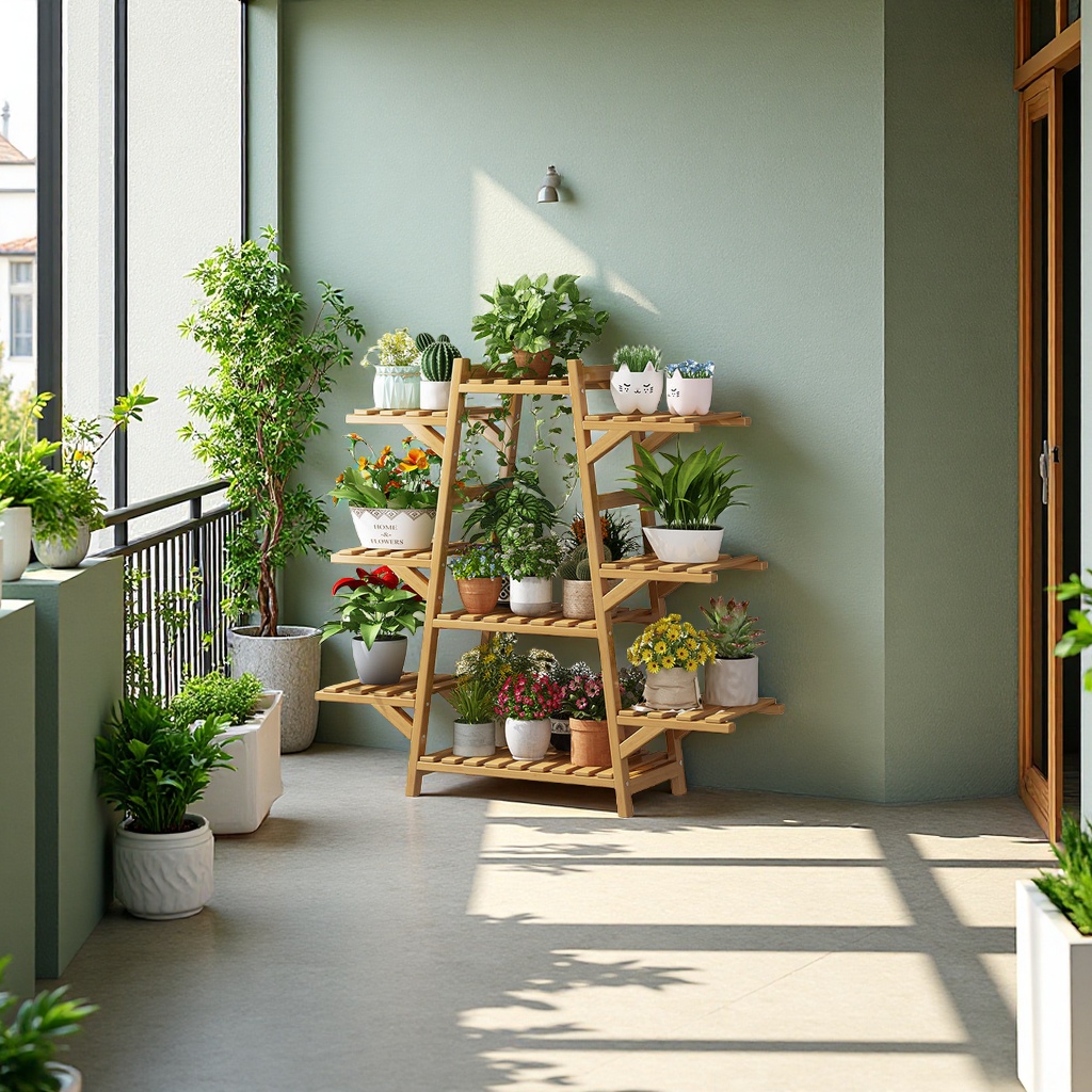 义乌花架/铁艺花架子/义乌木质花架/实木花架/店庆布置用品白底实物图