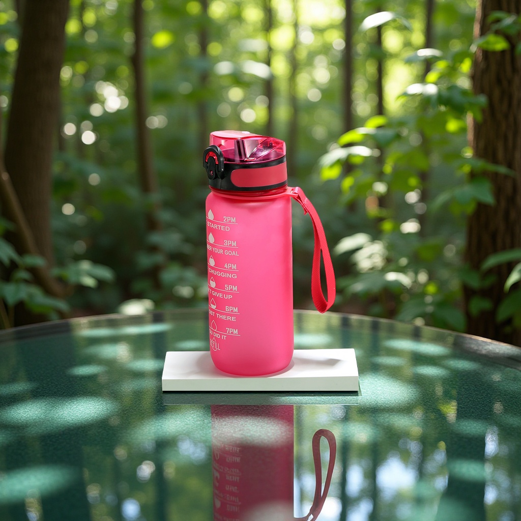 Amazon cross-border plastic water cup, acrylic portable sports water bottle, student outdoor fitness space cup, space cup Application Scenario