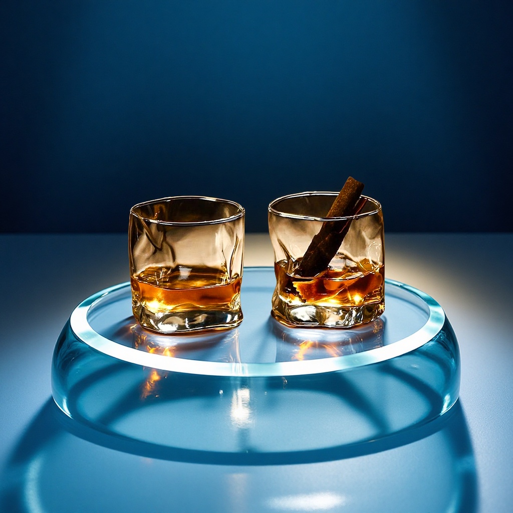 威士忌酒杯网红创意玻璃水杯轻奢款酒店宾馆漱口牙刷杯时尚个性水杯