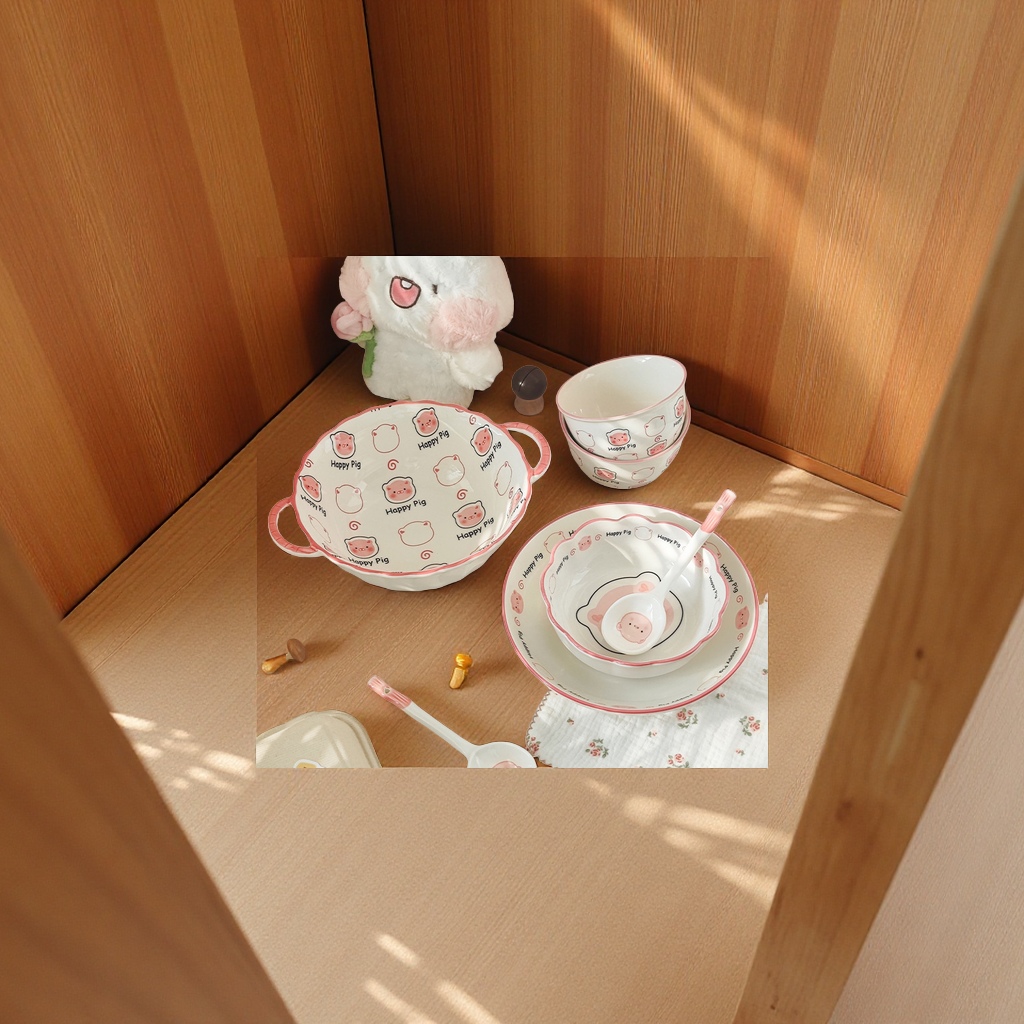 碗碟盘套装实物图