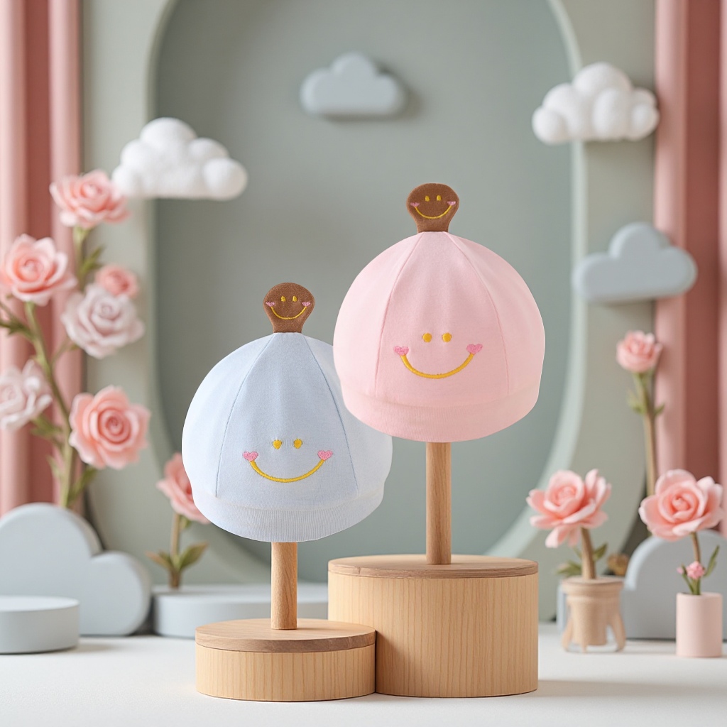 婴儿帽子/欧美婴儿帽子/儿童毛线帽/儿童针织帽/帽子儿童细节图