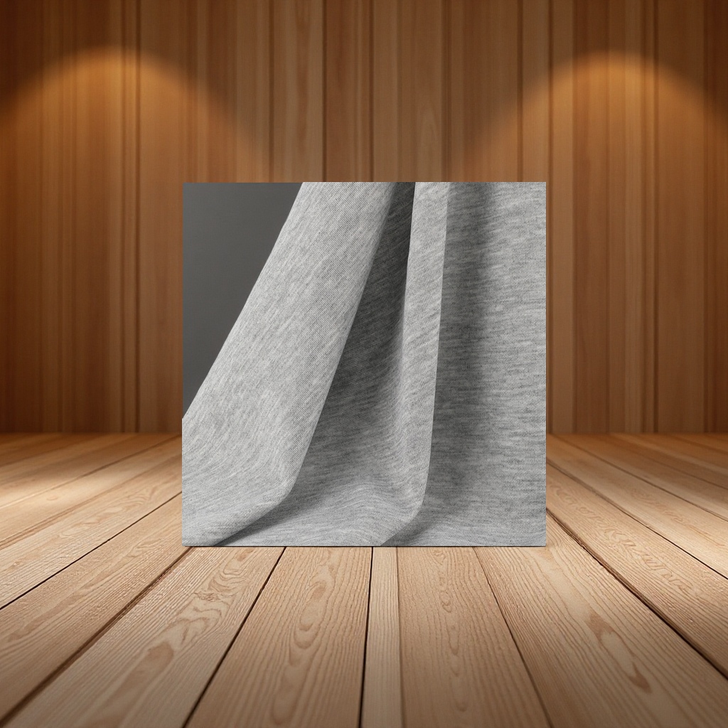 36S full polyester imitation cotton double-sided fabric 260g thick sweatshirt T-shirt knitted fabric base layer fabric other knitted fabrics details Picture