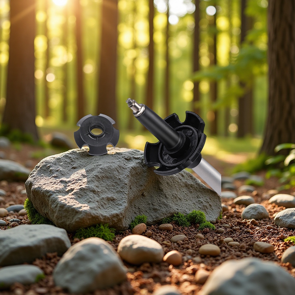 工厂直销户外登山杖折叠手杖爬山装备拐棍跨境批发多功能登山用品细节图