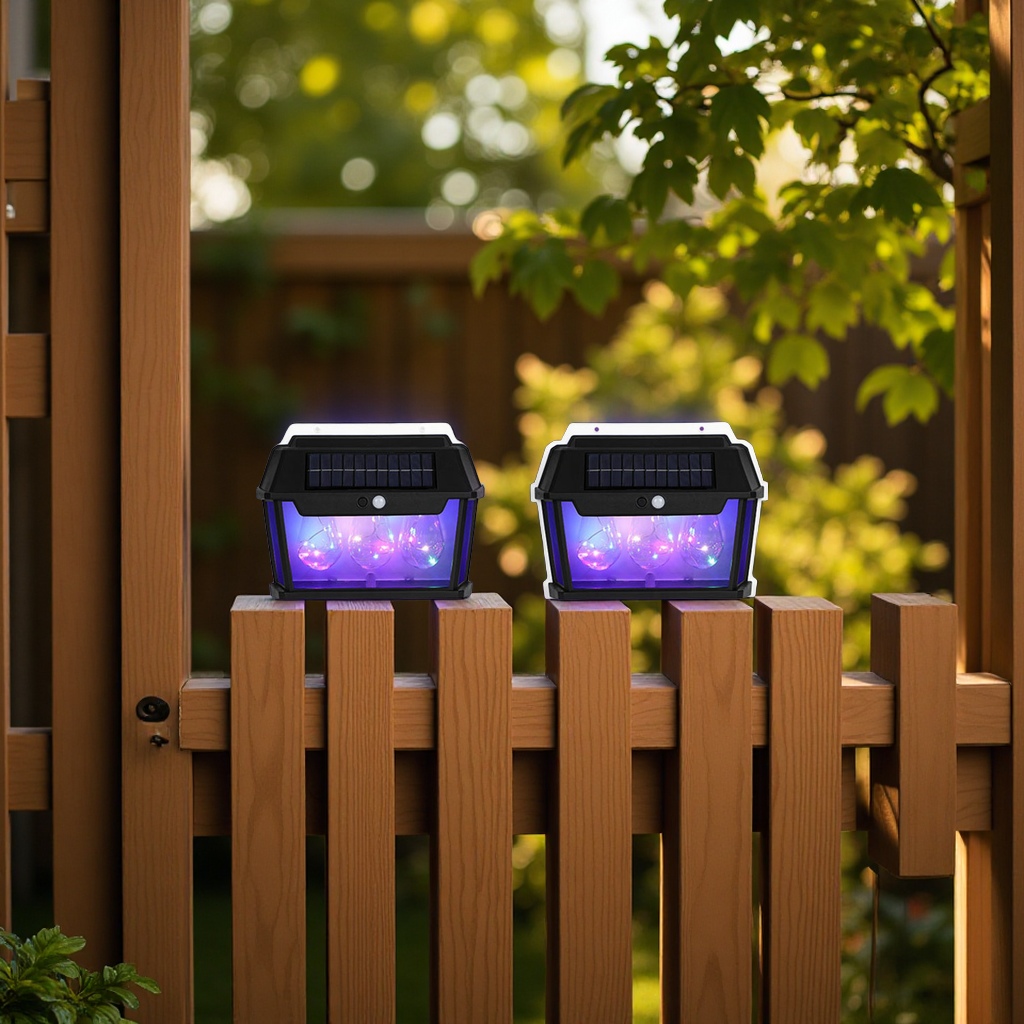 太阳能灯/aibucuo/投光灯/太阳能/太阳能板庭院灯细节图