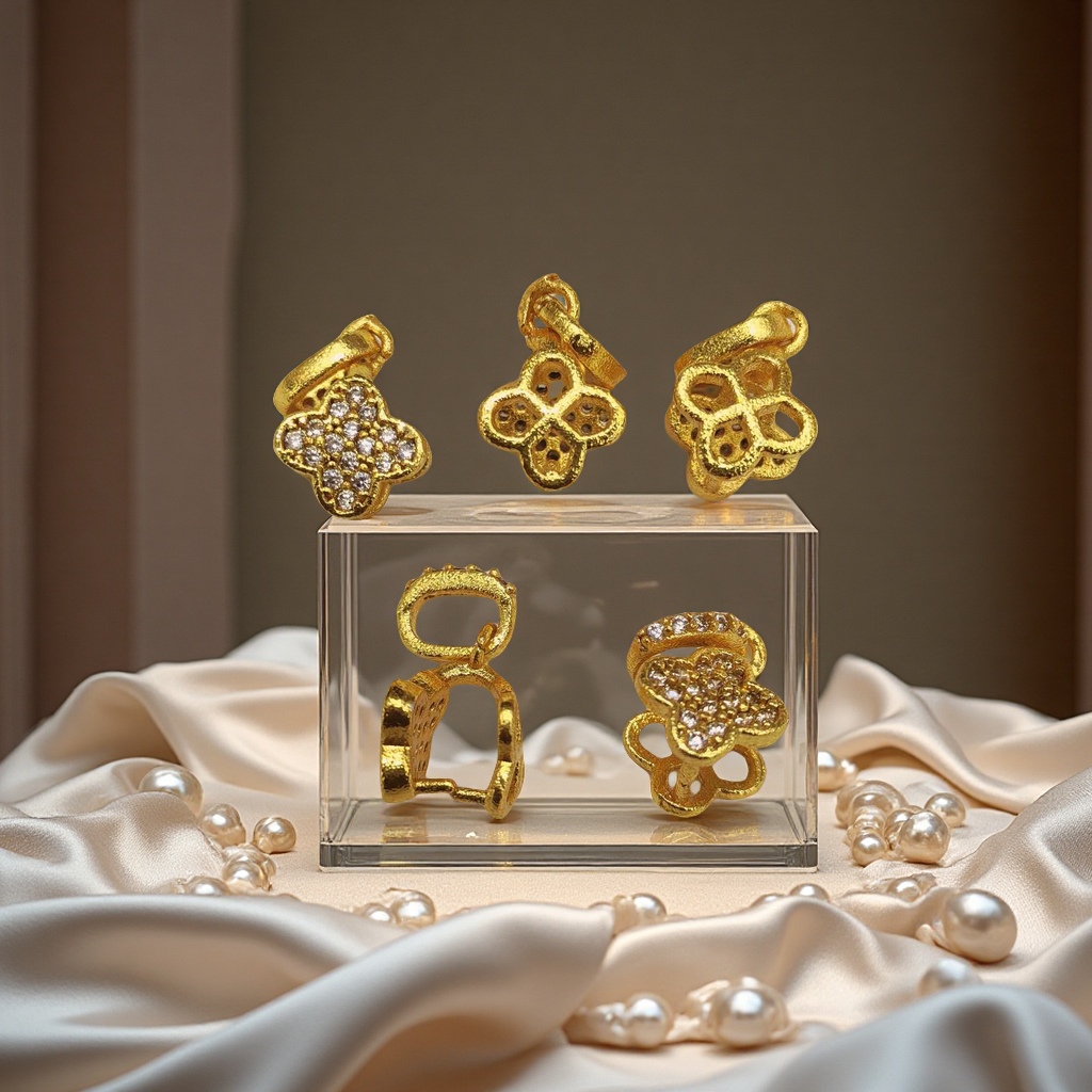 Taste Jia Accessories' horse eye Diamond fashionable earrings, simple and elegant women's earrings, trendy and versatile accessories Specification image