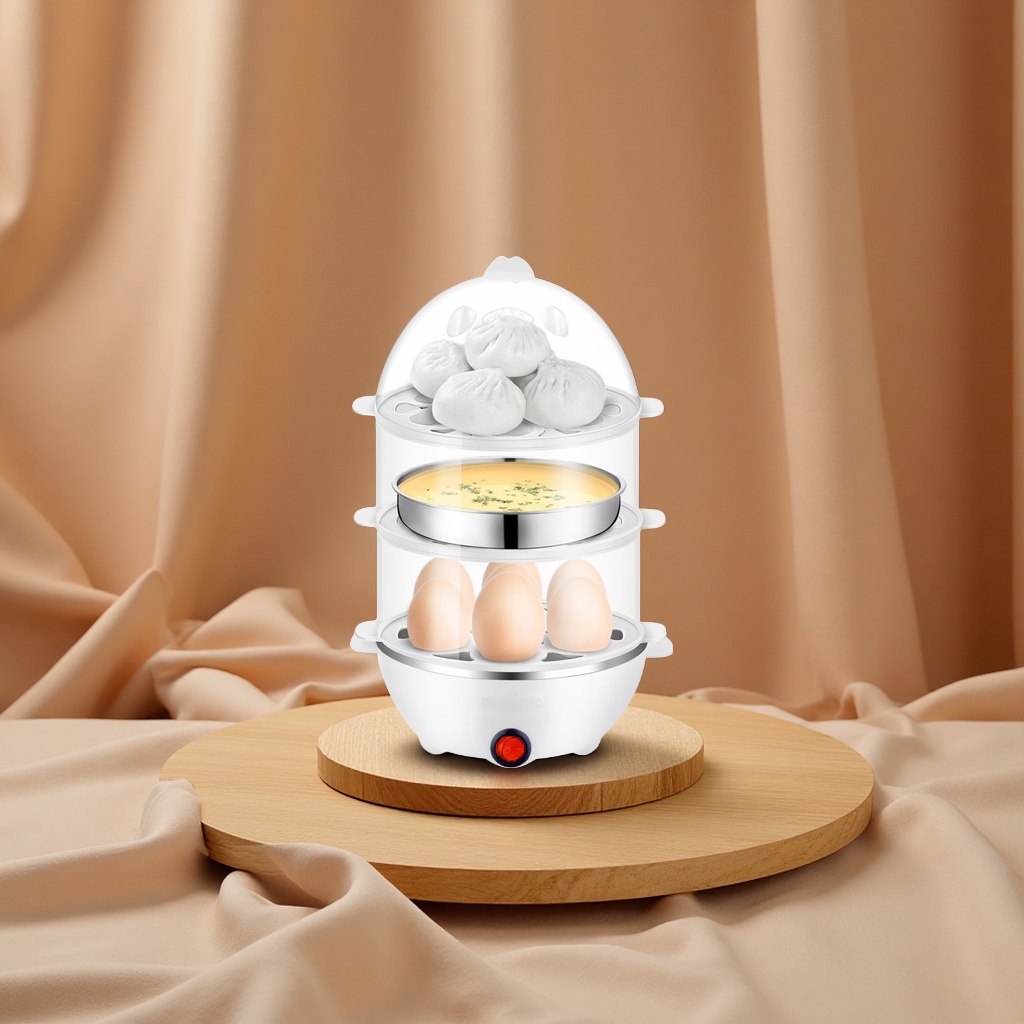 Mini Smart Egg Steamer, Household Multi-Functional Milk Warming And Egg Boiling Machine, Small Appliance, Cross-Border Portable Egg Boiling Machine