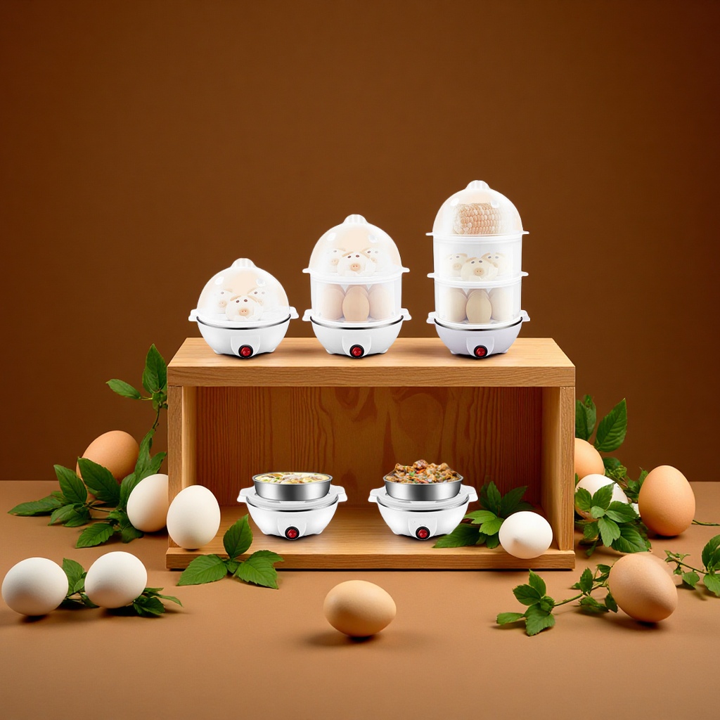 Mini Smart Egg Steamer, Household Multi-Functional Milk Warming And Egg Boiling Machine, Small Appliance, Cross-Border Portable Egg Boiling Machine Specification drawing