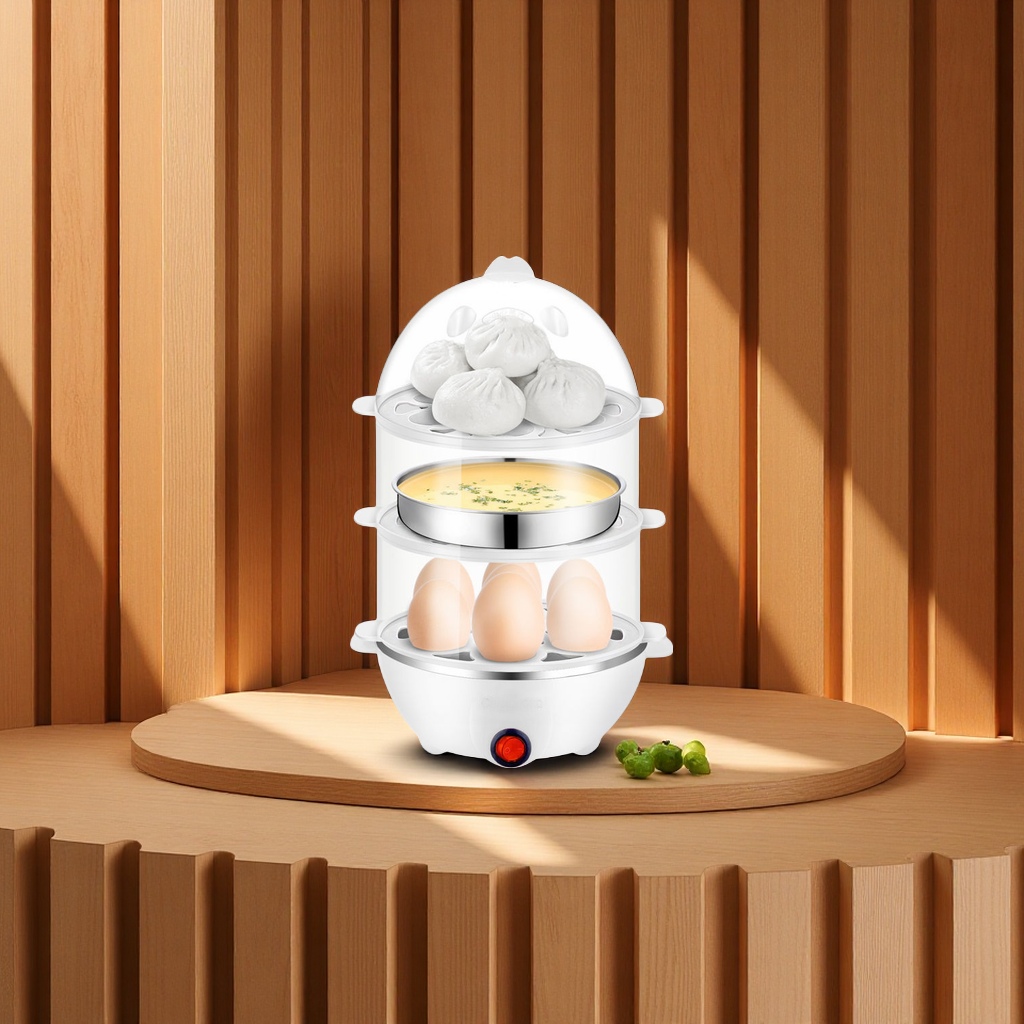 Mini Smart Egg Steamer, Household Multi-Functional Milk Warming And Egg Boiling Machine, Small Appliance, Cross-Border Portable Egg Boiling Machine Item Picture