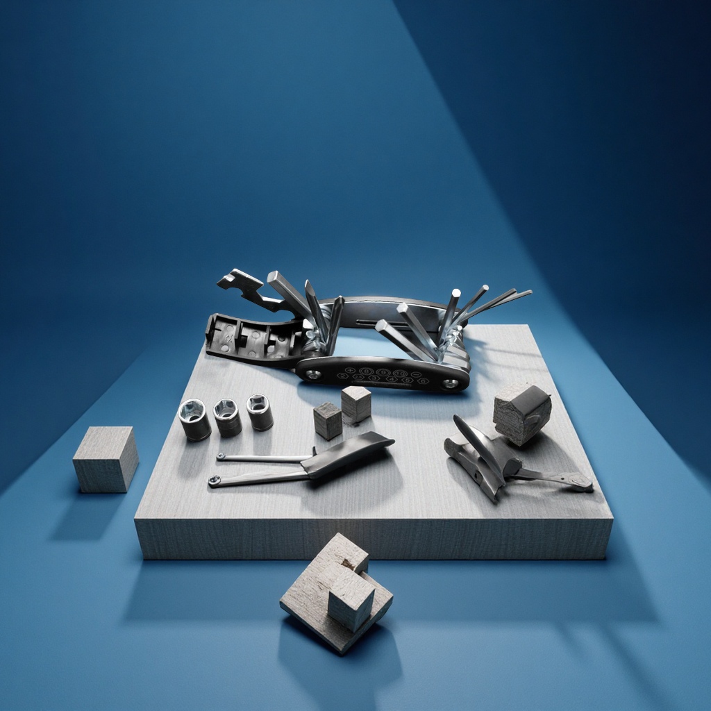 工具/补胎胶片/白色喷漆登山扣/轮胎撬棍/骑行装备产品图