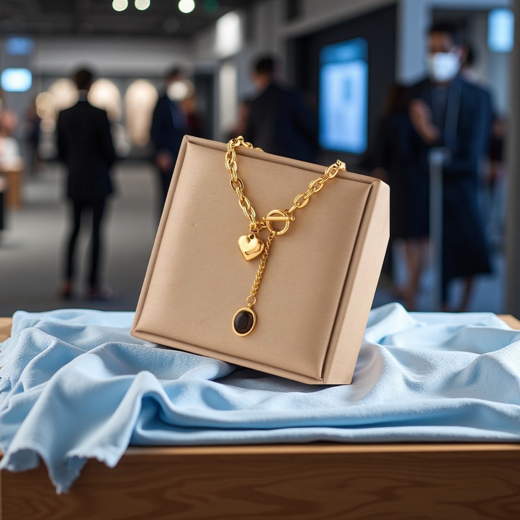 This fashionable and simple metal chain necklace is a versatile and trendy accessory for women, as well as a gift for jewelry Application Scenario