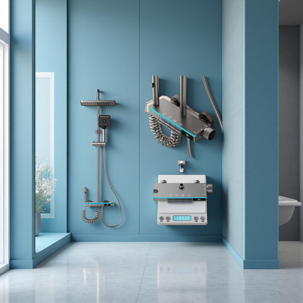 手持花洒实物图