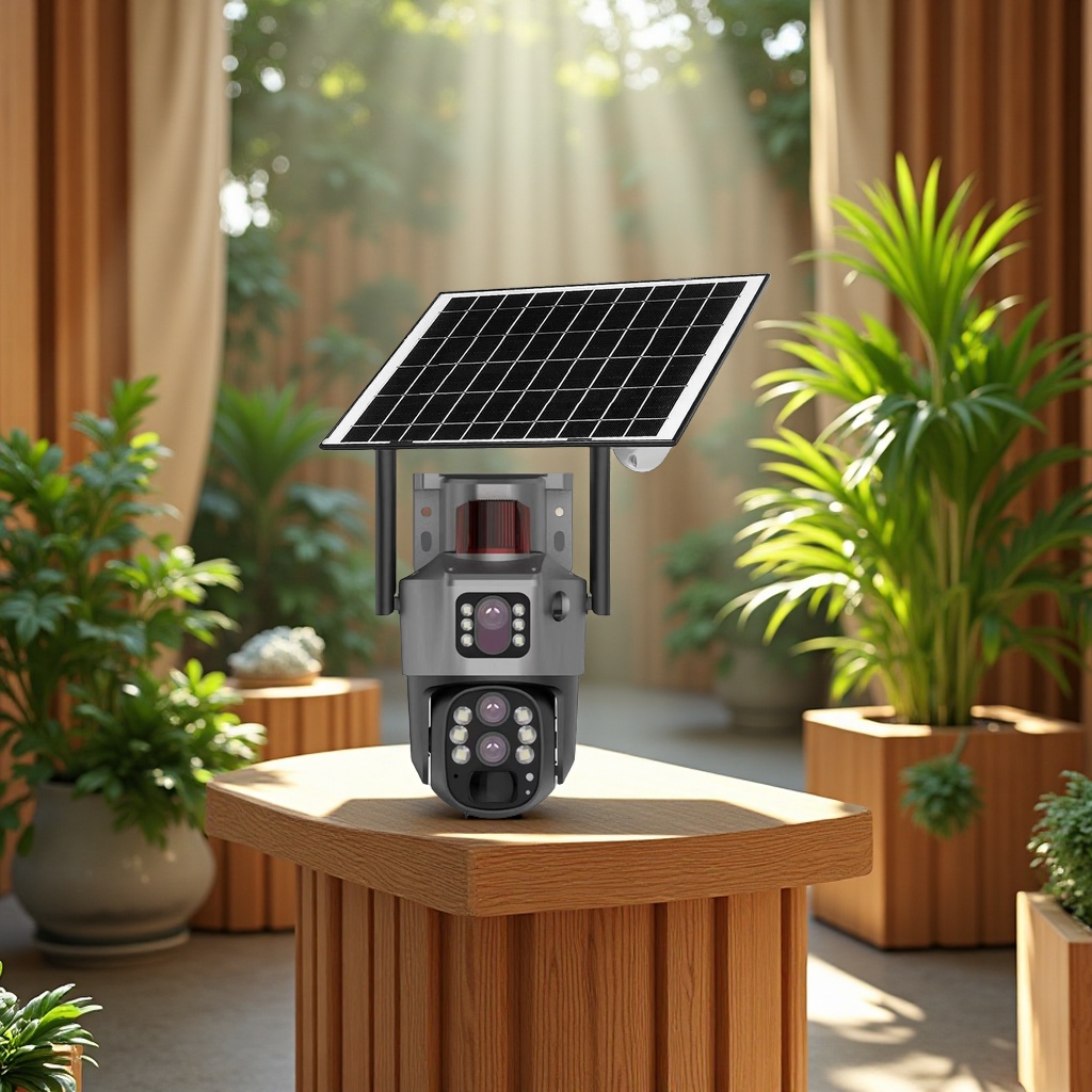 太阳能 PTZ  ZOOM 射像头