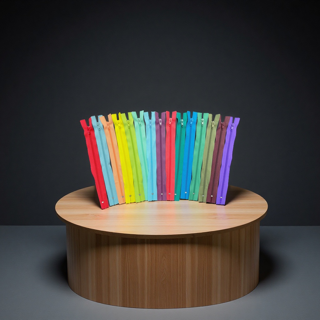 高品质3号尼龙自动头闭口拉链，适用于裤子，包包等产品