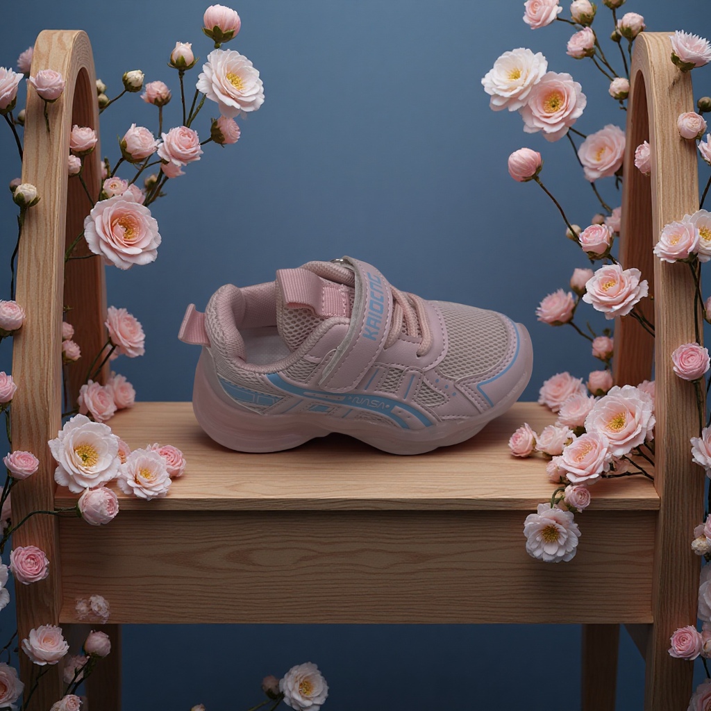 Anti-slip soft-soled baby shoes, spring and autumn comfortable and breathable children's shoes, trendy sports shoes Specification image