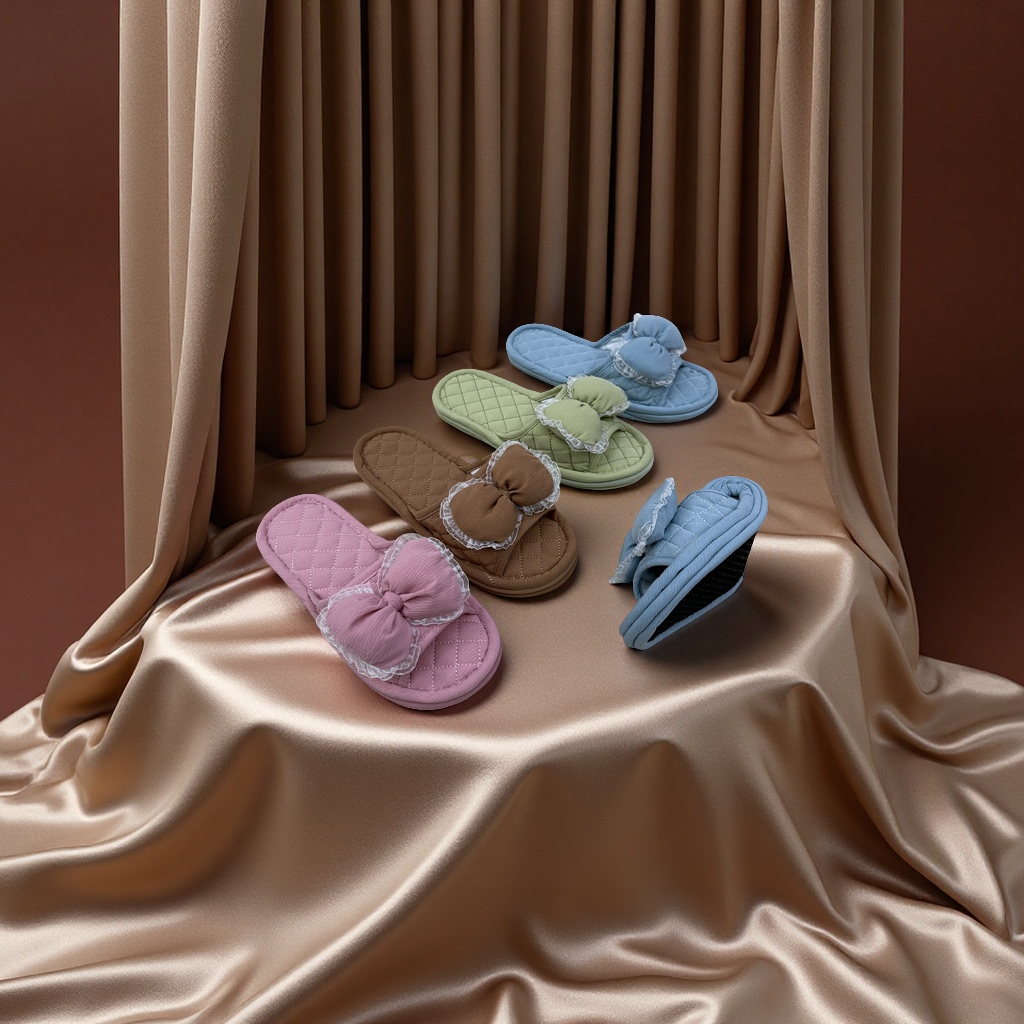 居家布底拖鞋男女情侣款防滑舒适家用休闲室内拖鞋夏季薄款轻便透气拖鞋细节图