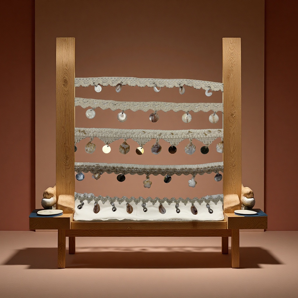 仿贝壳饰品花边流苏服装辅料手工DIY装饰配件多色可选