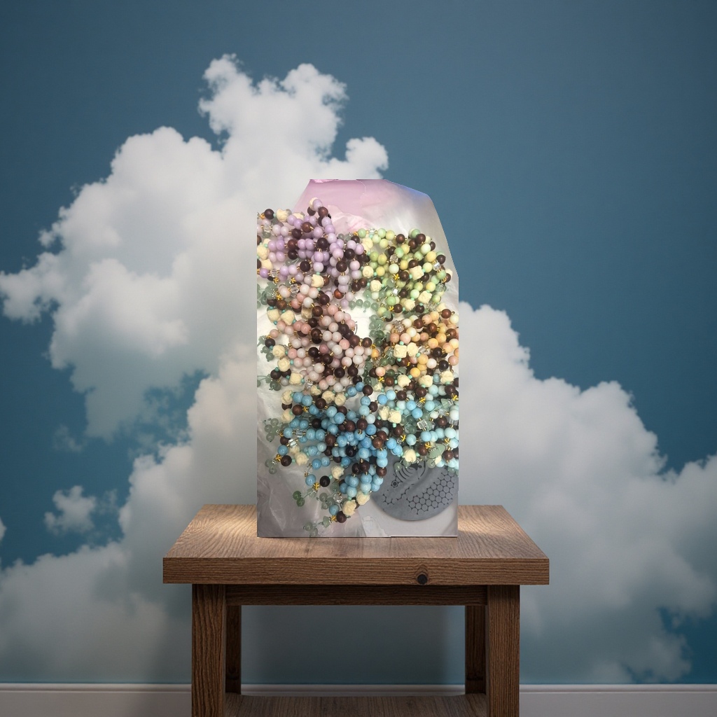 Crystal bracelets, beaded jewelry, cultural and artistic bracelets, fashionable jewelry, men's and women's natural crystal bracelets collectibles details Picture