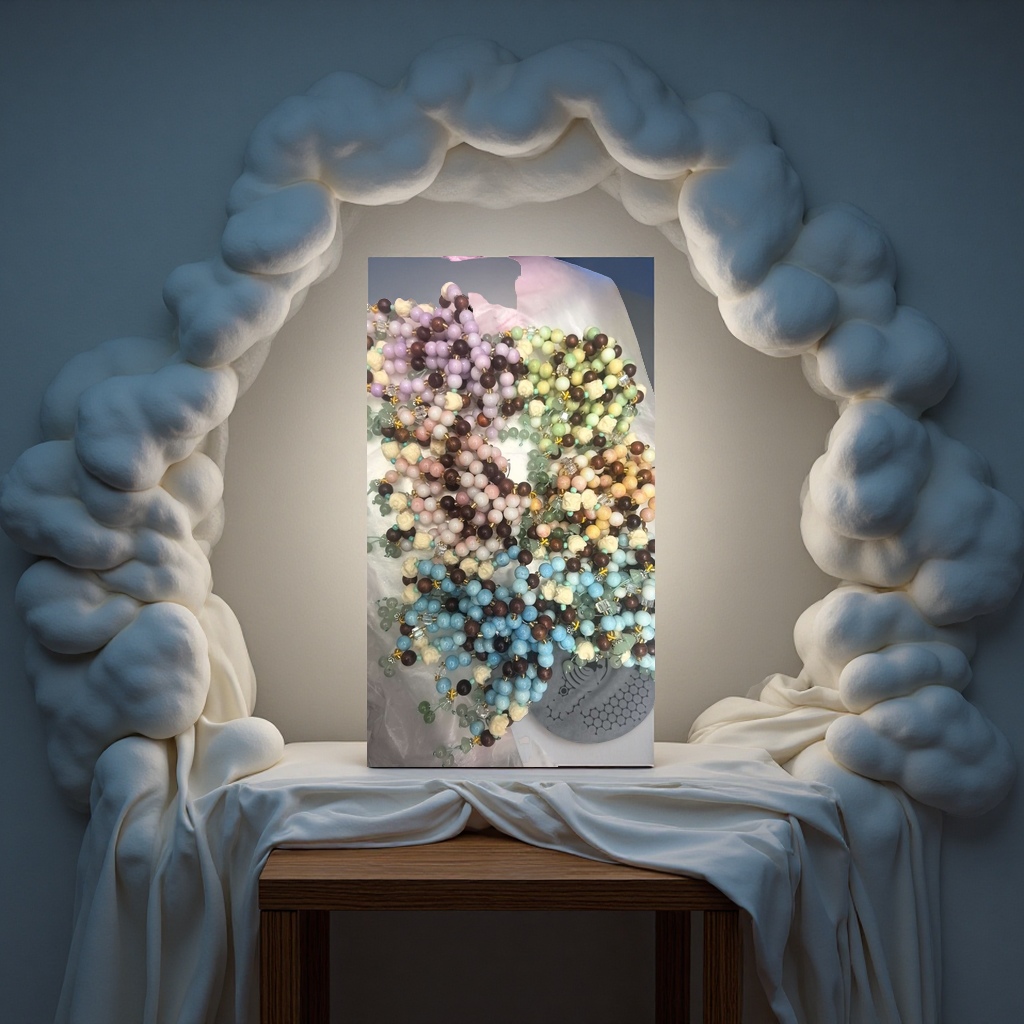 Crystal bracelets, beaded jewelry, cultural and artistic bracelets, fashionable jewelry, men's and women's natural crystal bracelets collectibles Application Scenario