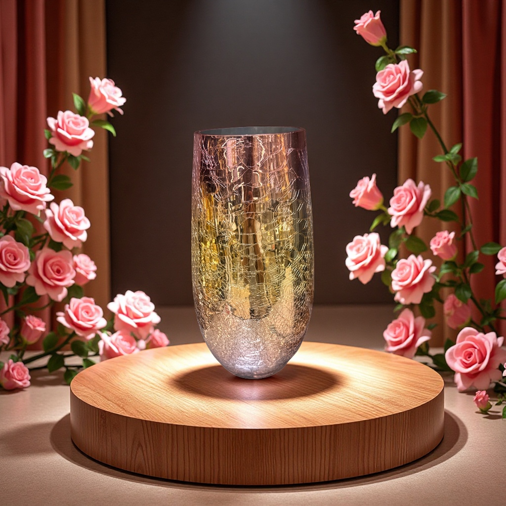 玻璃花瓶透明简约现代客厅插花摆件家居装饰花器创意花瓶摆设