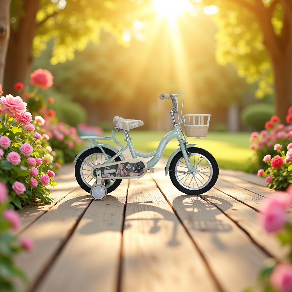 公主儿童自行车3-6-10岁141618寸宝宝脚踏车男女童车小孩单车适龄款