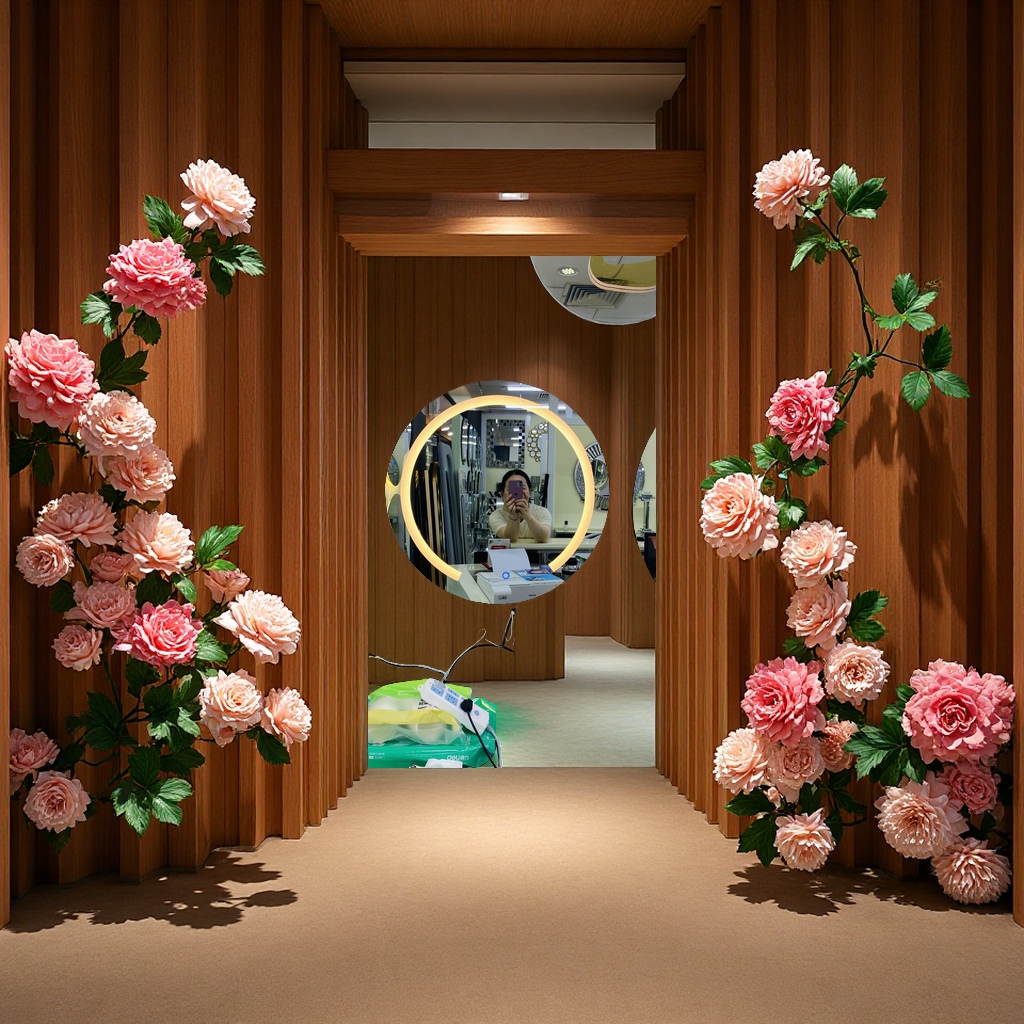 镜子梳妆镜化妆镜便携桌面镜子高清大号镜子装饰镜子美妆镜子创意家用镜子