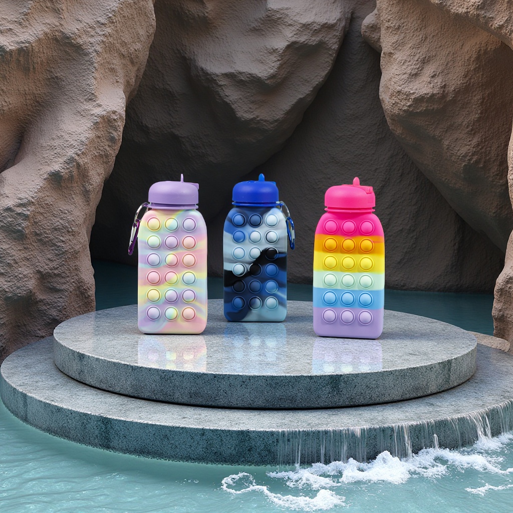 Amazon's new sports water cup, large-capacity portable bag, mountaineering water bottle, food-grade, in stock for wholesale