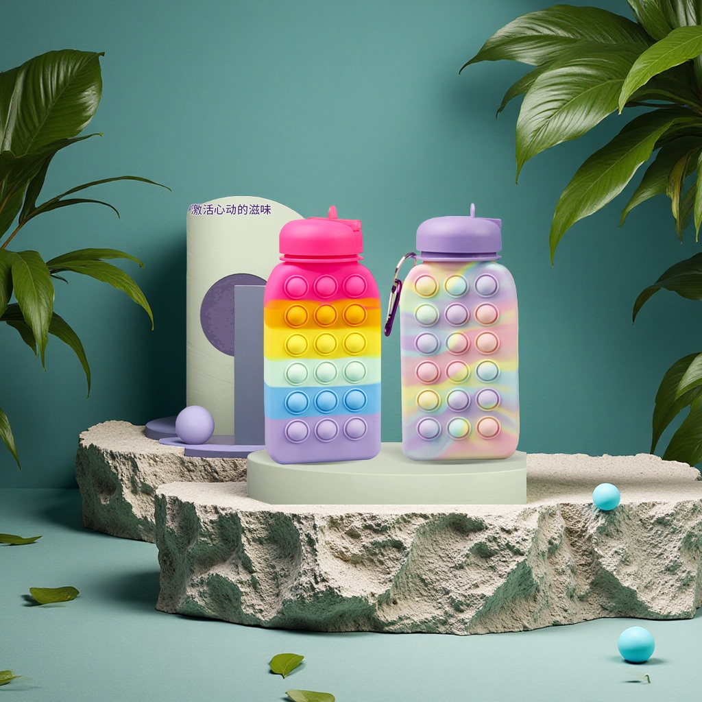 Amazon's new sports water cup, large-capacity portable bag, mountaineering water bottle, food-grade, in stock for wholesale details Picture