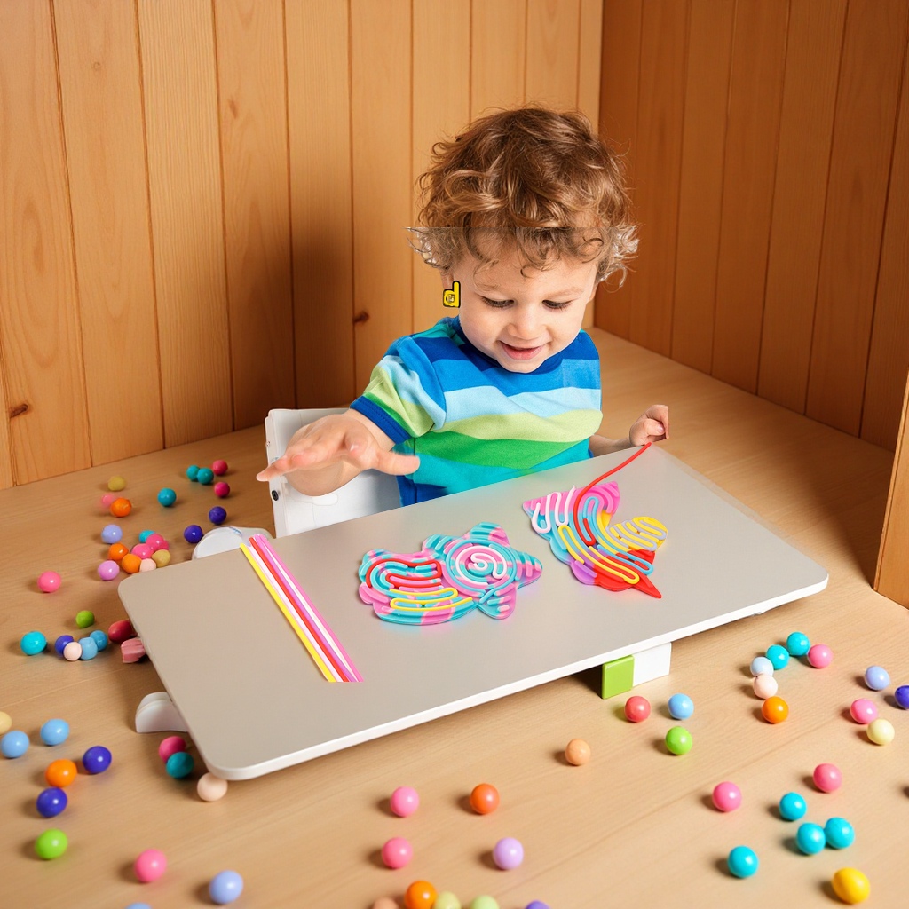 SensoryActivityBoard儿童硅胶感官解压板跨境减压玩具多功能益智益动儿童玩具