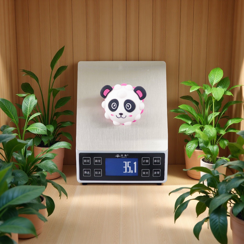 New 3D venting and stress-relieving silicone bubble balls, panda mouse-killing balls, children's educational toys, custom molded science and education toys Application Scenario