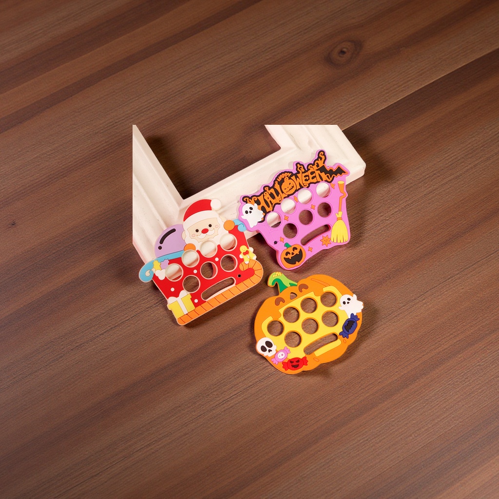 Wholesale and stock of new soft rubber patch groundmouse stress-relieving toy accessories for the festival series details Picture