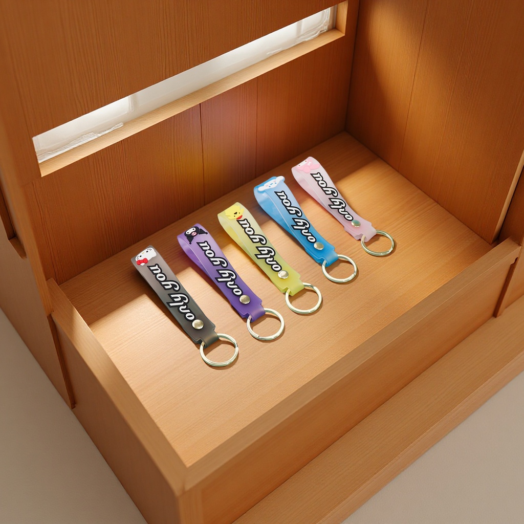 New PVC soft rubber KT cat keychains and cute best friend schoolbag pendants are available for wholesale in Yiwu Small Commodities City Specification image