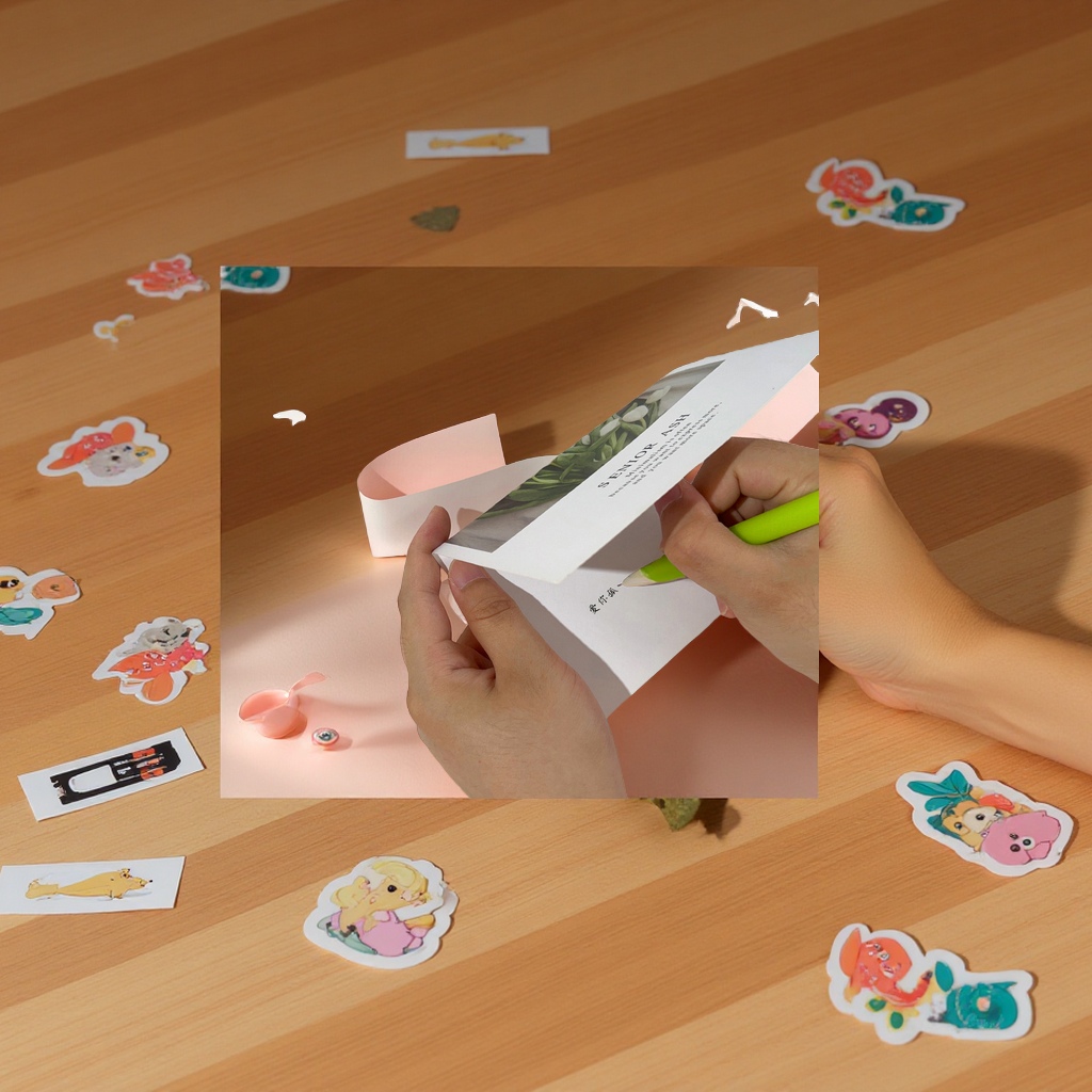 Cute cartoon stress-relieving gel pens, student creative stationery, silicone swing pens, stress-relieving pens wholesale details Picture