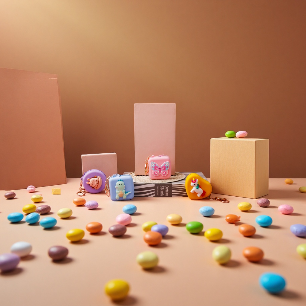 亚马逊新款硅胶儿童零钱包书包挂件可爱包包现货批发多色潮流儿童零钱袋