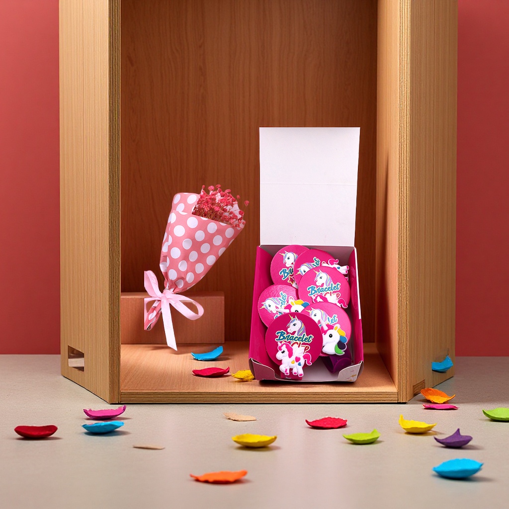 Amazon's best-selling silicone unicorn Papa ring children's wristband, custom children's jewelry, silicone wristband, fun wristband toys Specification image