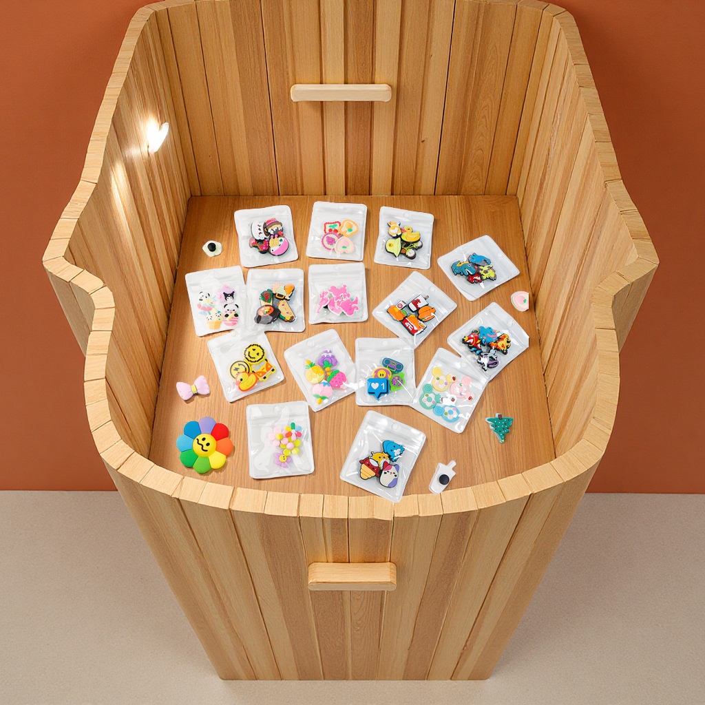 跨境爆款鞋花扣PVC软胶装饰洞洞鞋卡通DIY手作配件批发DIY服饰配件