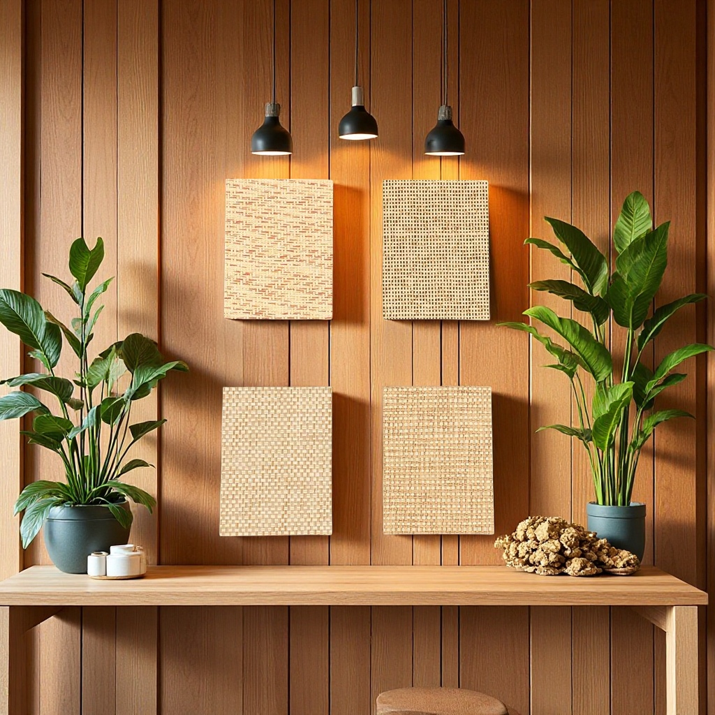 Eco-friendly material wallpaper, modern and simple non-woven fabric wallpaper, for living room and bedroom wall decoration, eco-friendly and odorless stickers, 60cm wide, multiple styles to choose from Application Scenario