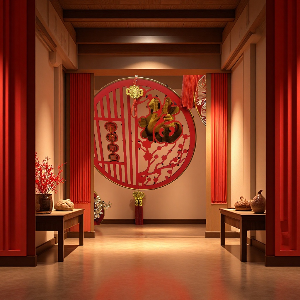 镂空亚克力挂件细节图