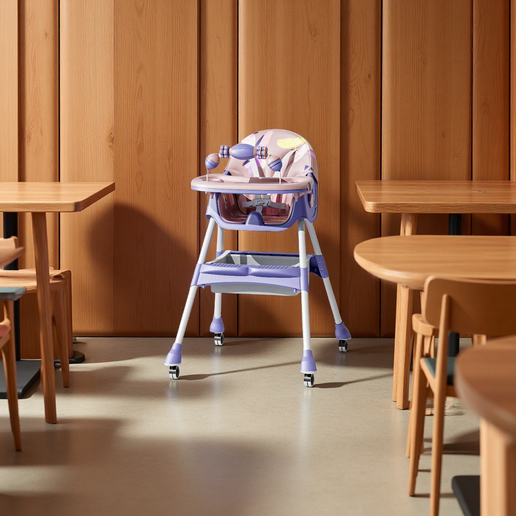 婴儿椅多功能可调节宝宝餐椅安全舒适婴儿用餐椅儿童座椅带托盘