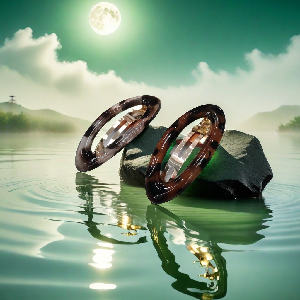 绕布懒人夹蝴蝶结金丝绒发配件夹子包布bb夹时尚简约发饰用品