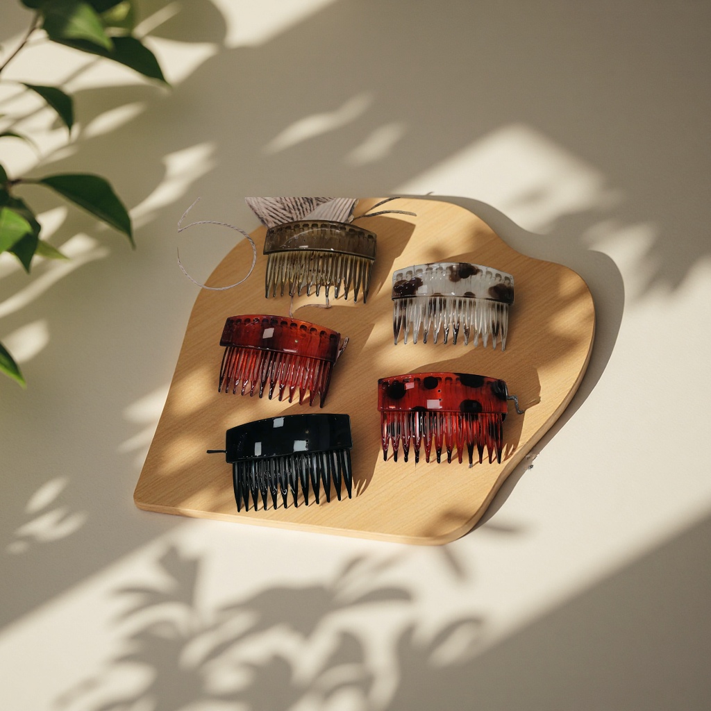 Accesorios de la providencia tocados para niños kanzashi borlas largas horquillas para el pelo tocados peinados conjuntos de espejo accesorios para el cabello para niñas details Picture