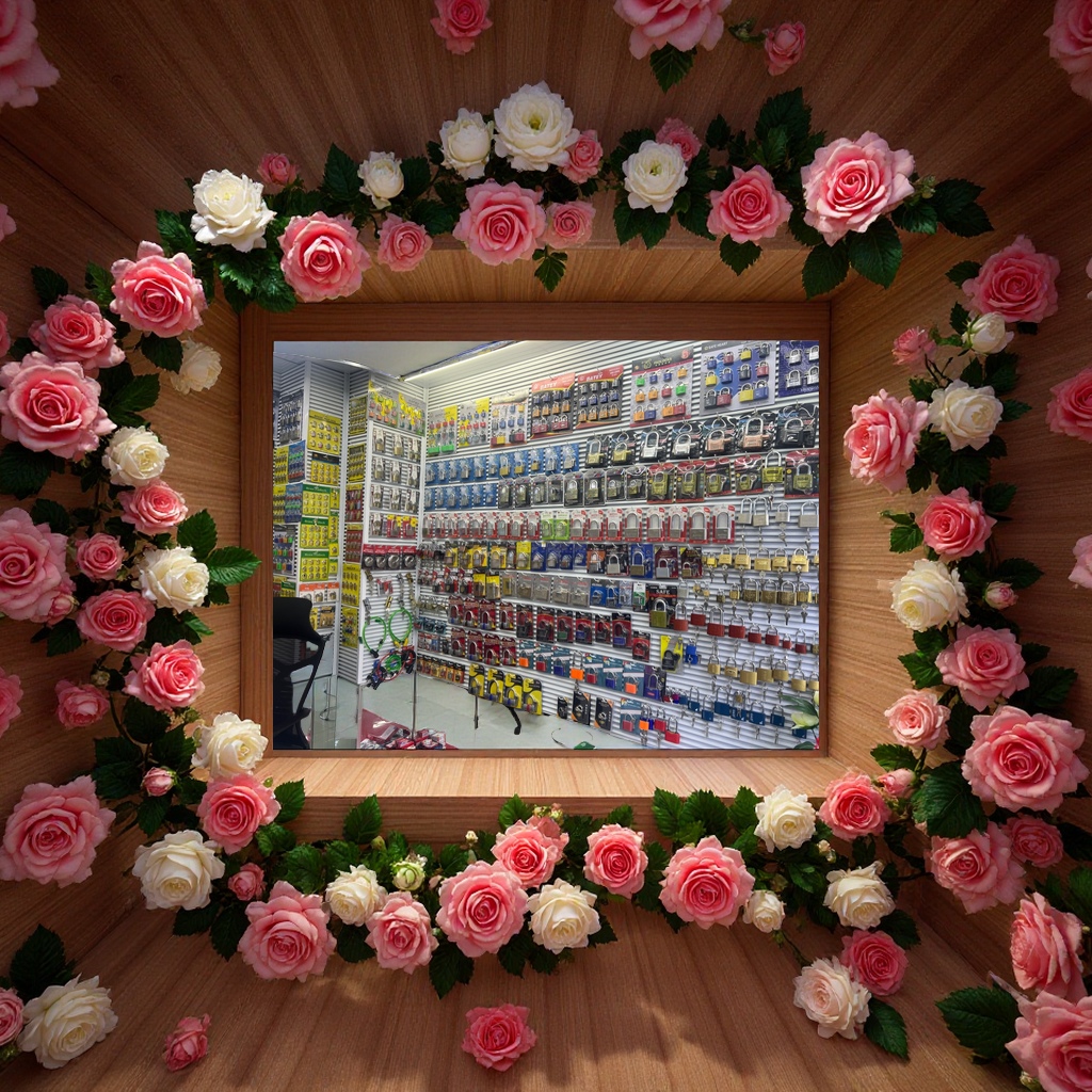 玻璃马赛克白底实物图