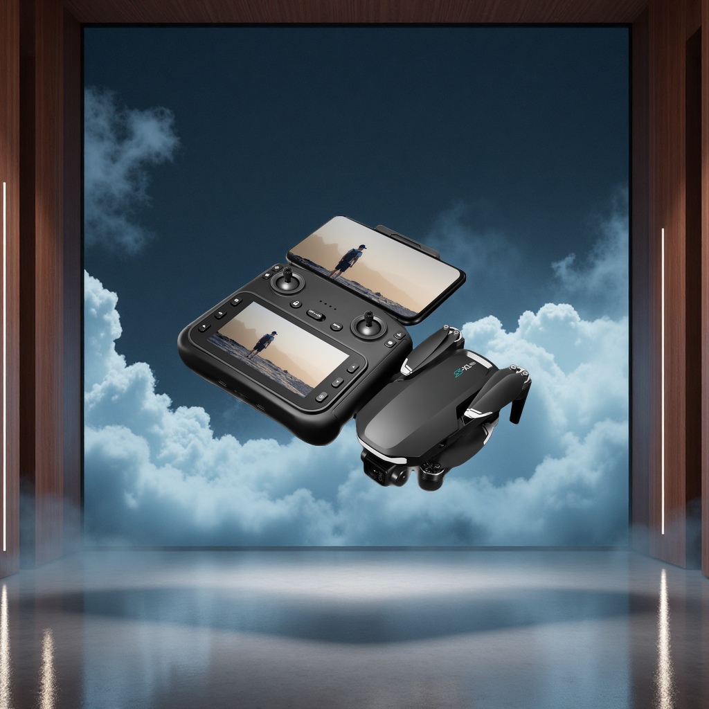 Brushless aerial photography drone, three-axis gimbal self-stabilizing quadcopter, GPS positioning remote control, 50 frames S-X1 professional aerial photography aircraft Specification image