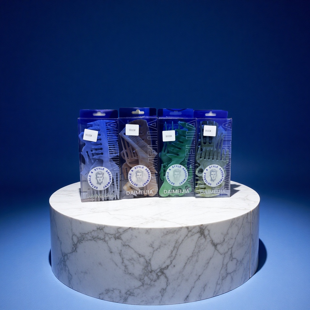 跨境美工梳油头梳专业梳子多功能造型梳发型梳子发型工具