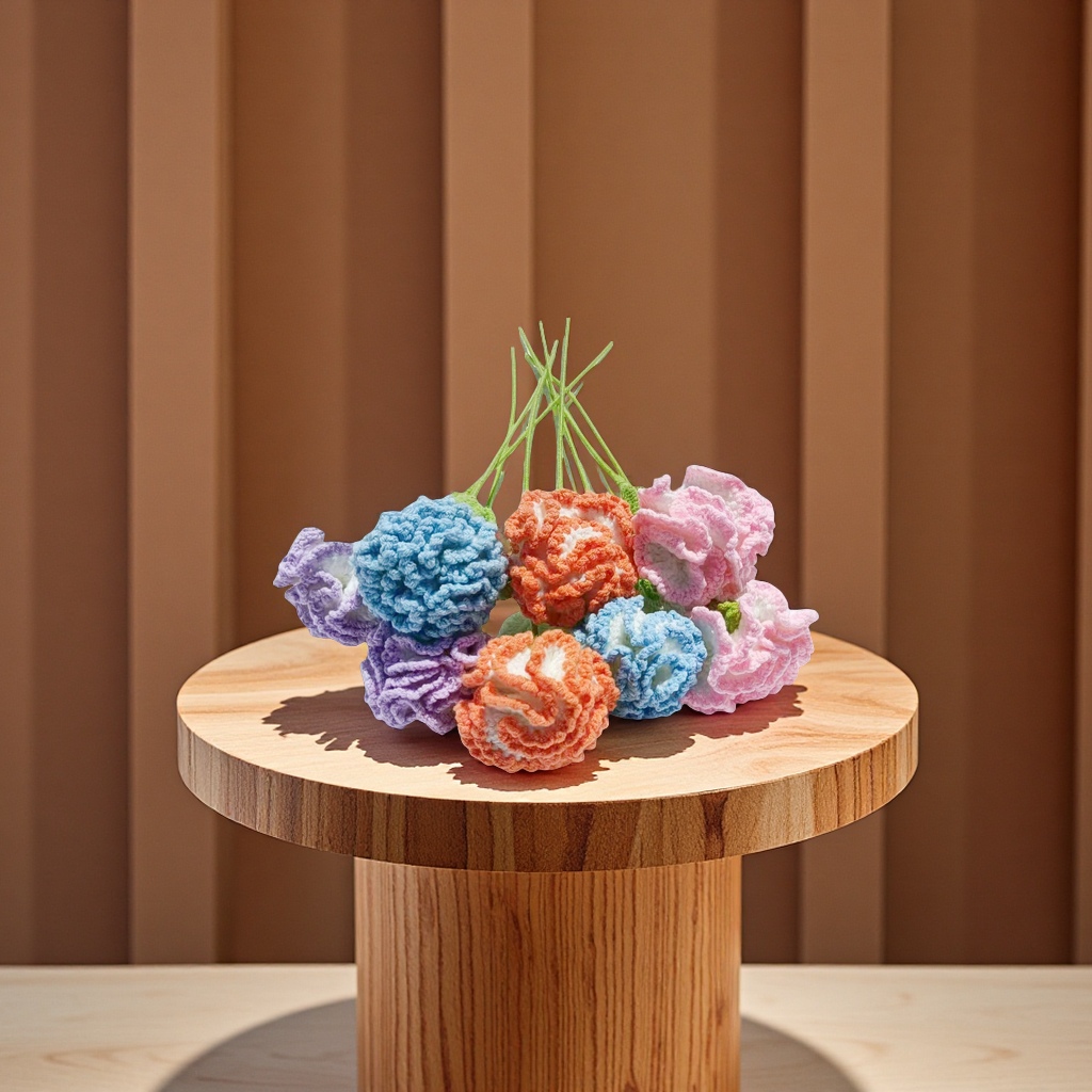 永生花/重阳节礼物/永生花仿真花/单枝玫瑰/永生果实产品图