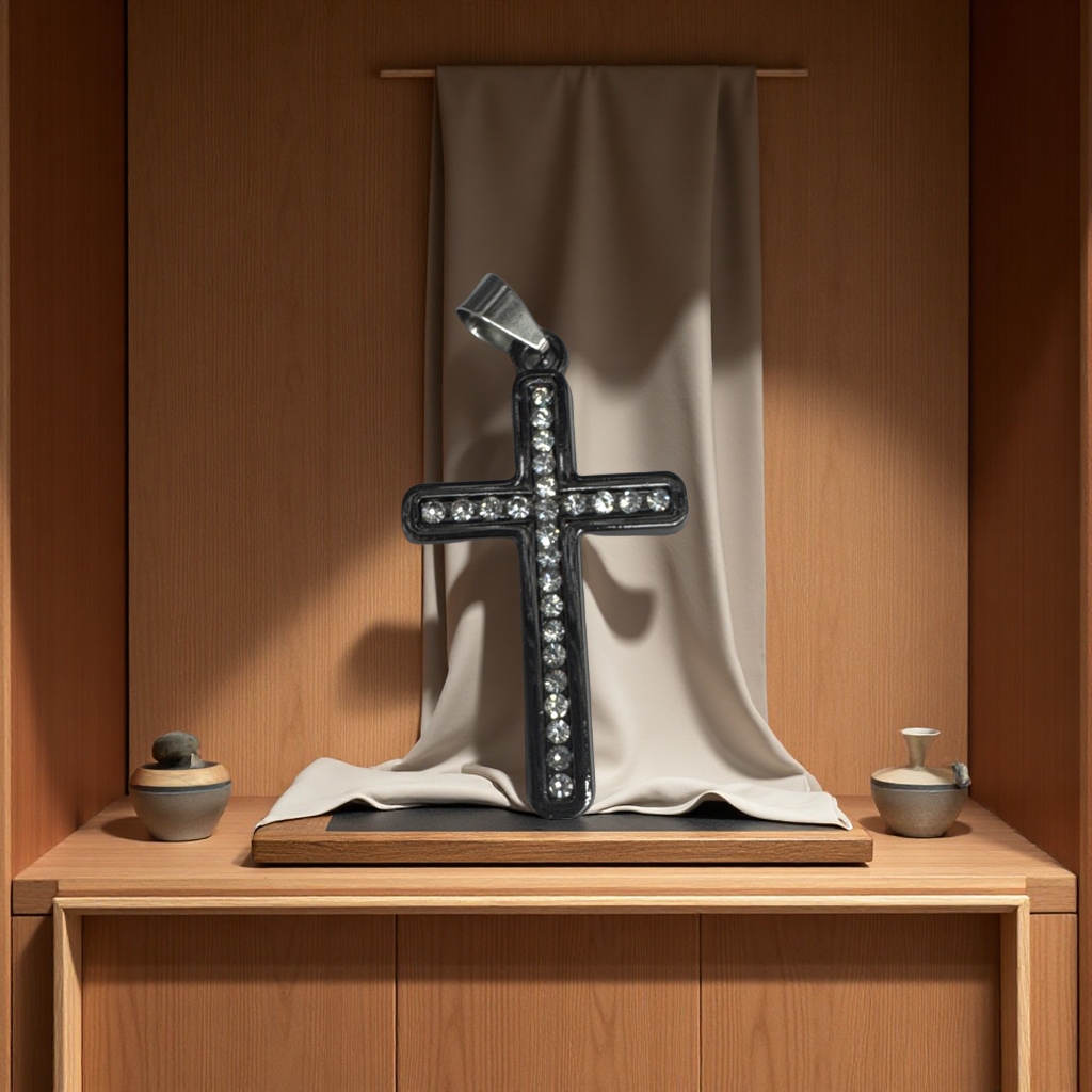 男女款十字架吊坠时尚简约大气款式