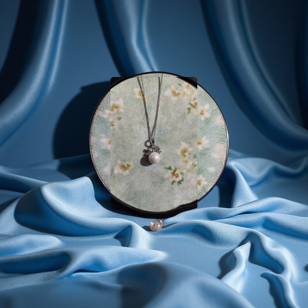 淡水珍珠项链优雅气质女款长款饰品珍珠吊坠百搭时尚礼物