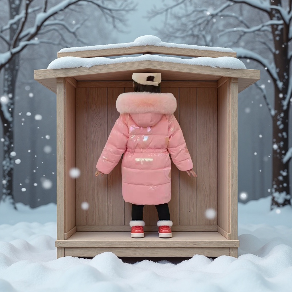 温暖舒适棉袄秋冬加厚保暖女款韩版学生休闲长款棉衣外套