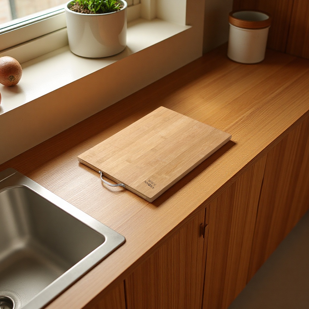Double-sided Nan bamboo cutting board, household thickened natural whole bamboo anti-mold kitchen cutting board, vegetable cutting board wholesale durable and practical Specification drawing